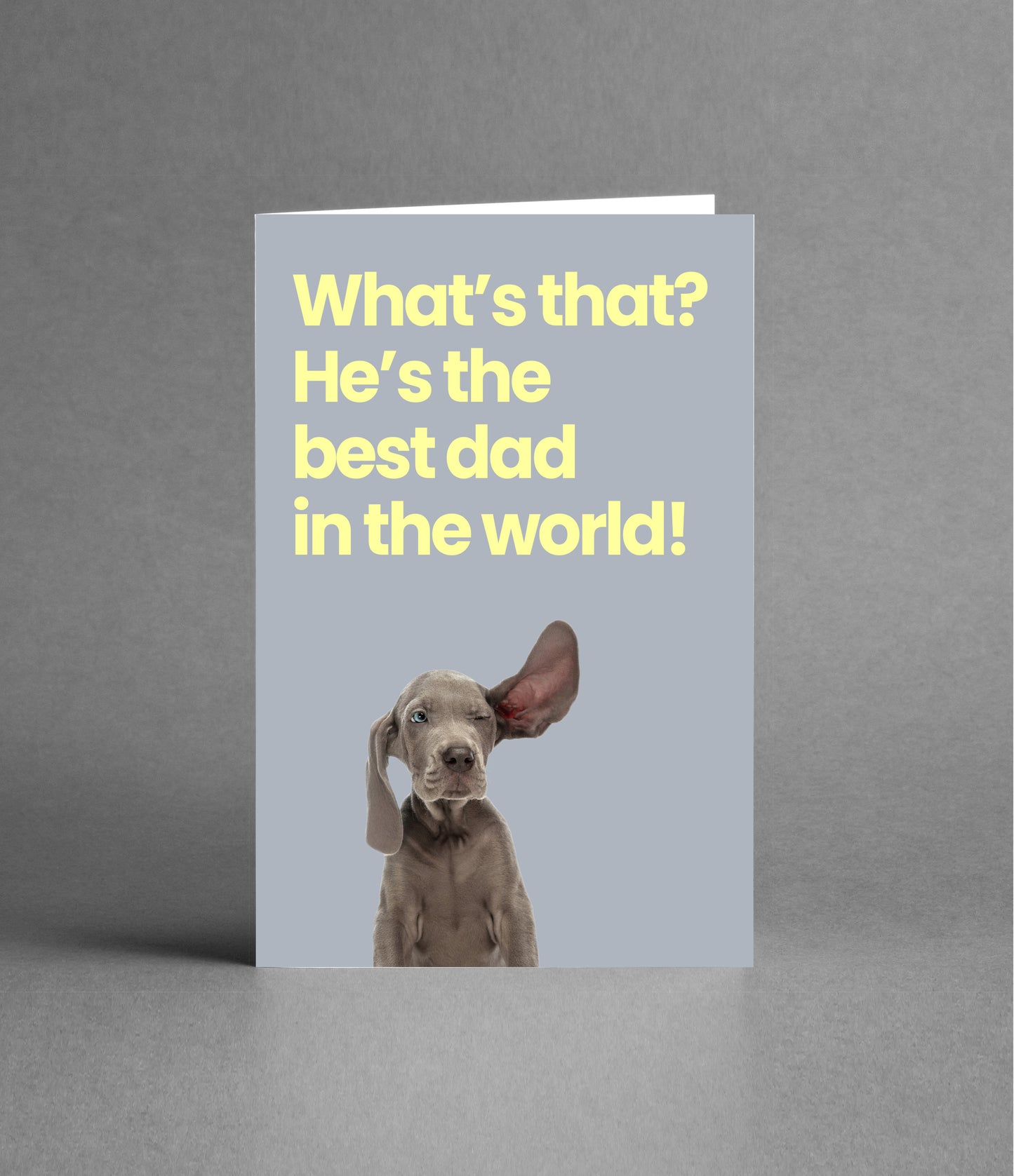 I hear you're the best dad