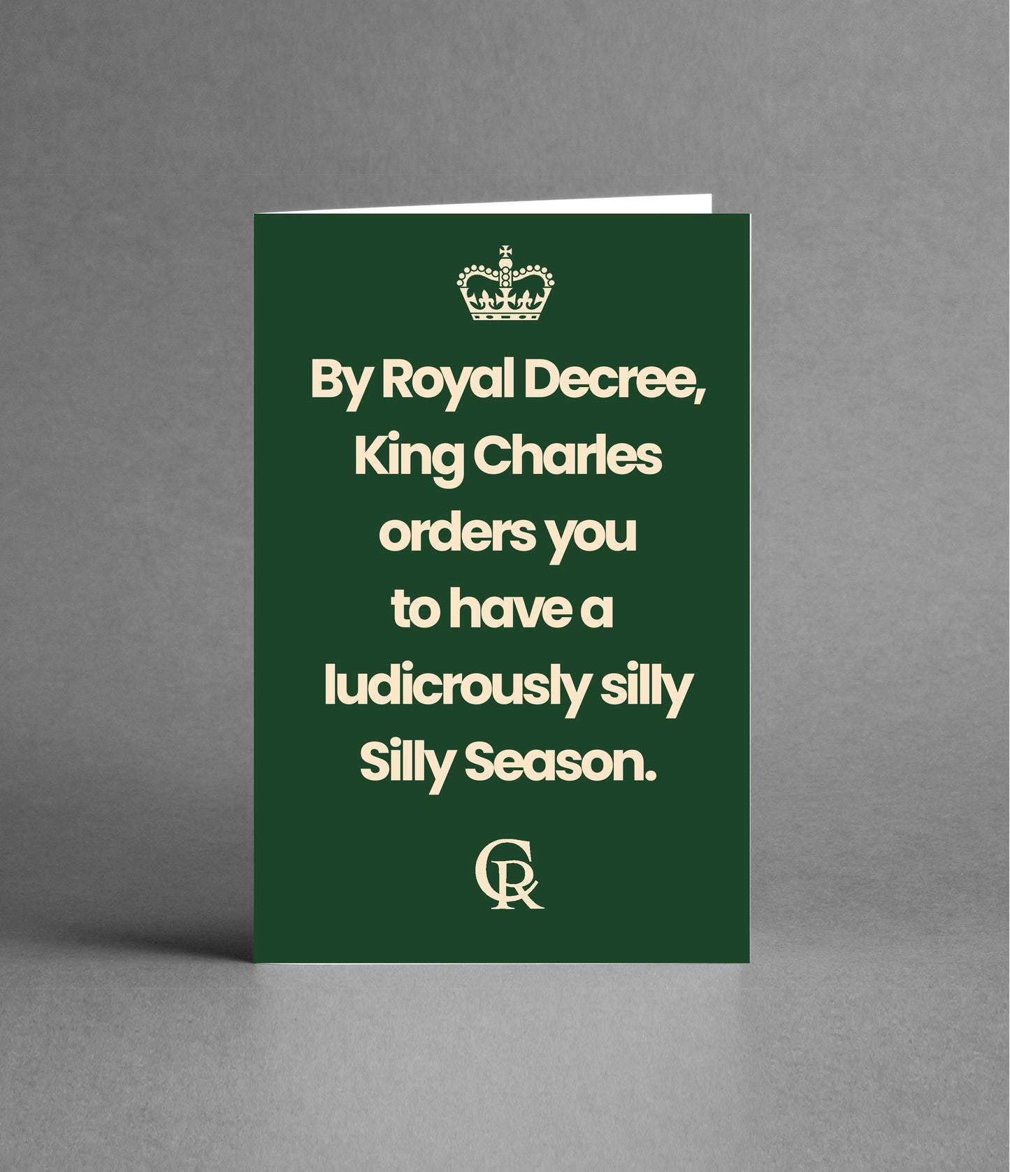 King Charles wishes you a silly Silly Season
