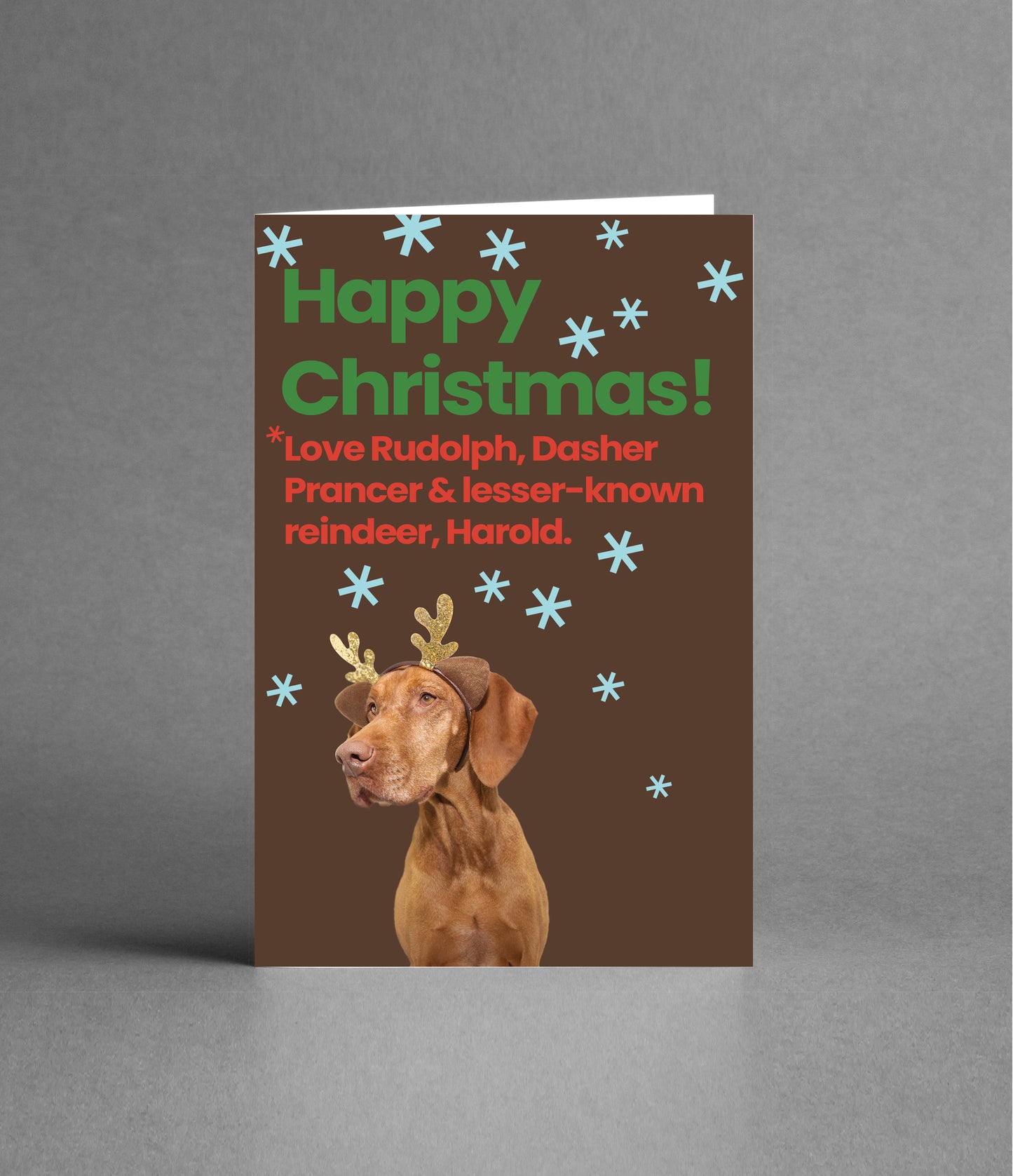 Happy Christmas! Love the lesser-known reindeer