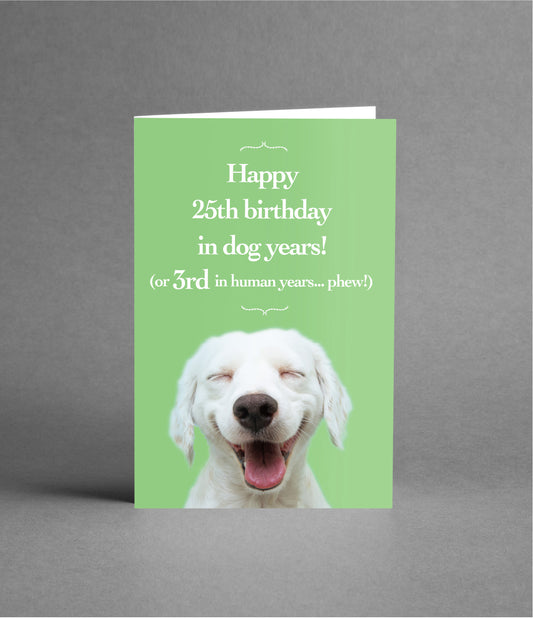 Happy 3rd Birthday in Dog Years