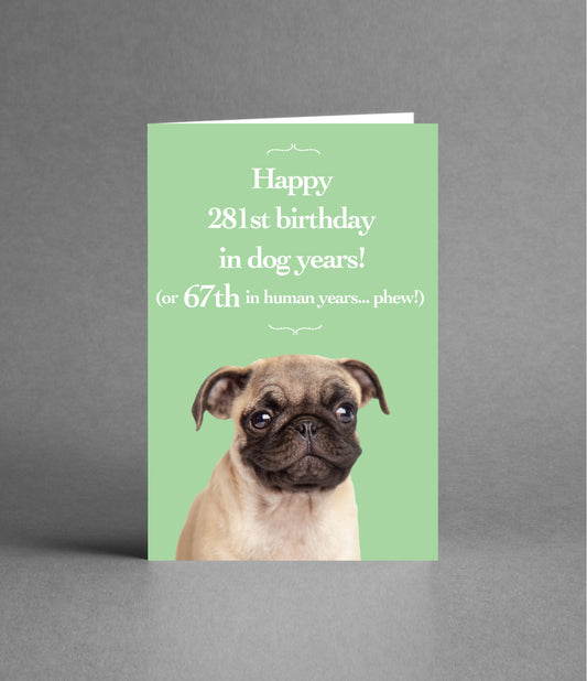 Happy 67th Birthday in Dog Years