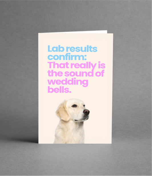 Wedding wishes from The Lab